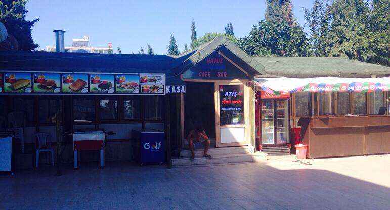 atis cafe restaurant yuzme havuzu